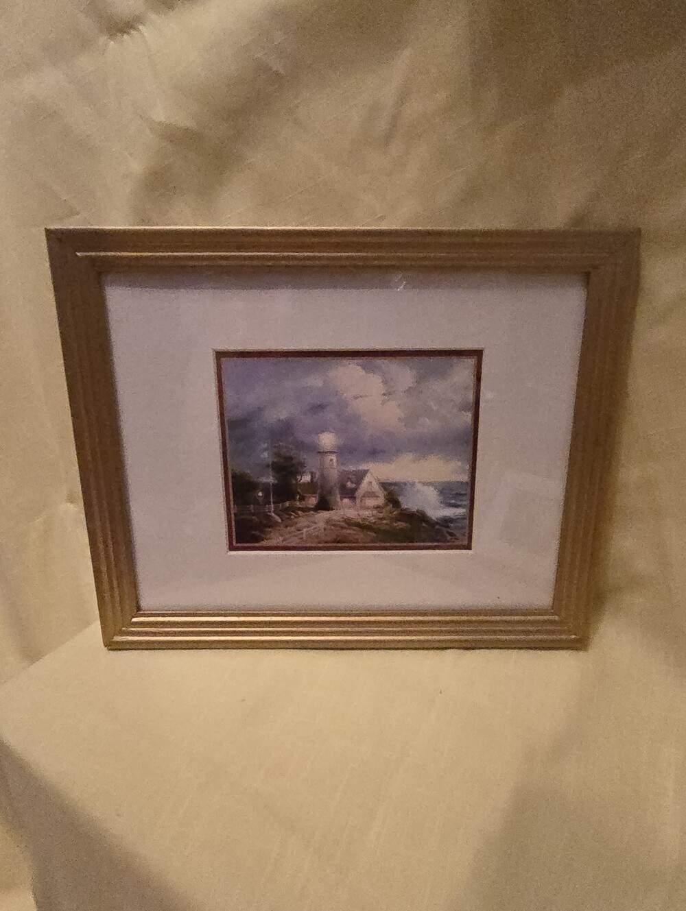 Thomas Kinkade Print "A Light In the Storm"